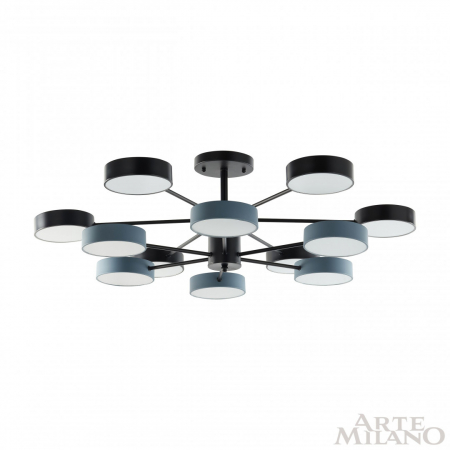 Arte Milano 250906/12B Bk/Gr