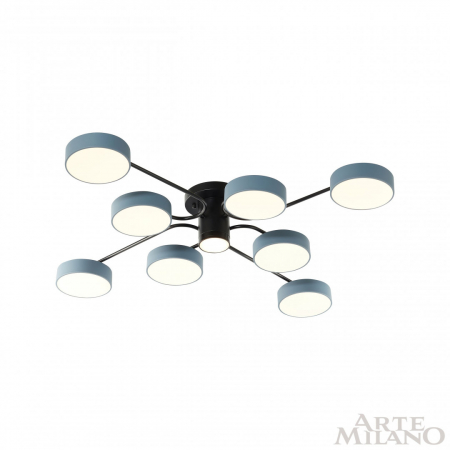 Arte Milano 253039/8+1 Bk/Gr