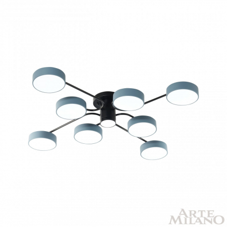 Arte Milano 253039/8+1 Bk/Gr