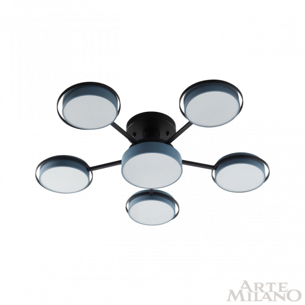 Потолочная люстра Arte Milano Ferrara 250406/5+1 Gr