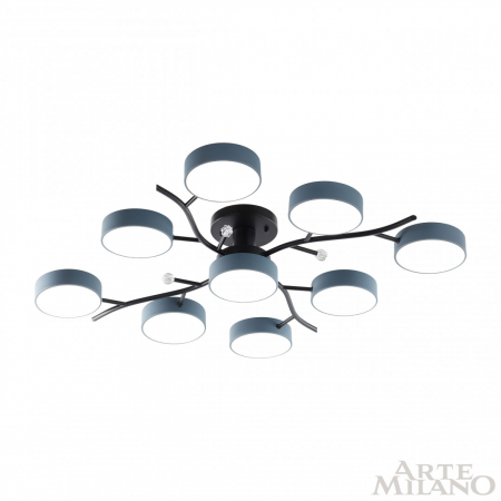 Arte Milano 256606/8+1 Bk/Gr