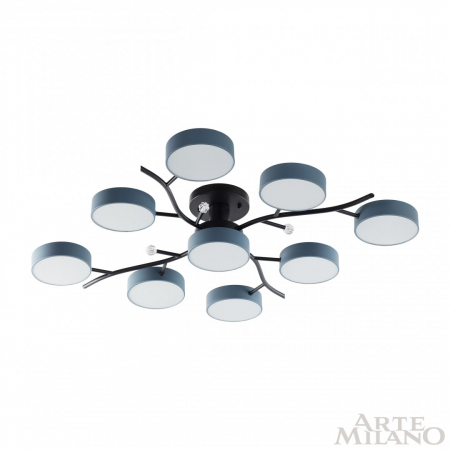 Arte Milano 256606/8+1 Bk/Gr