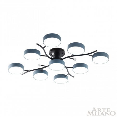 Arte Milano 256606/8+1 Bk/Gr