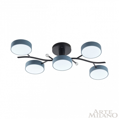 Arte Milano 256606/5 Bk/Gr