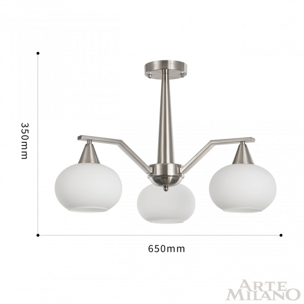 Люстра на штанге Arte Milano 279807/3 GR