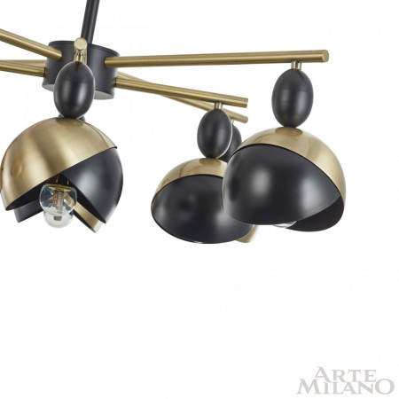 Arte Milano 271307/8 BK/GD