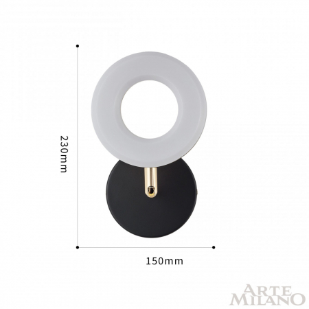 Arte Milano 271399/1B BK/GD