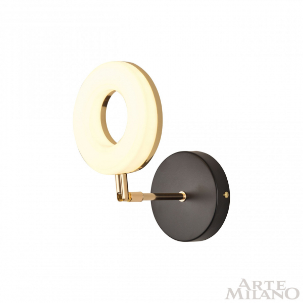 Бра Arte Milano 271399/1B BK/GD