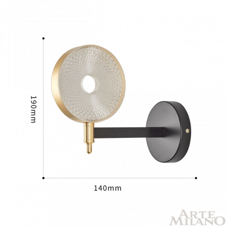 Arte Milano 272079/1B BK/GD