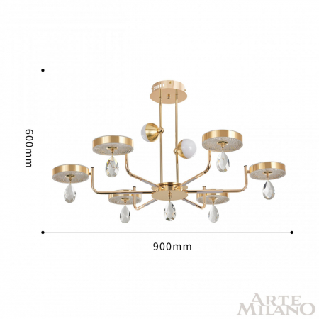 Arte Milano 272210/6 GD