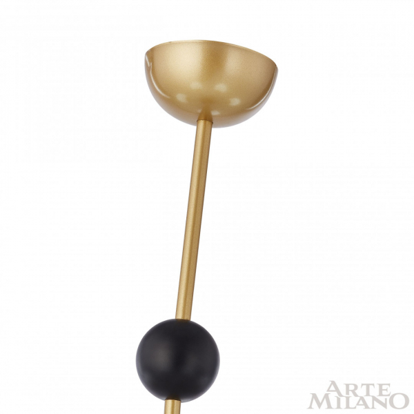 Люстра на штанге Arte Milano Napoli 312066/D700/5 BS/BK