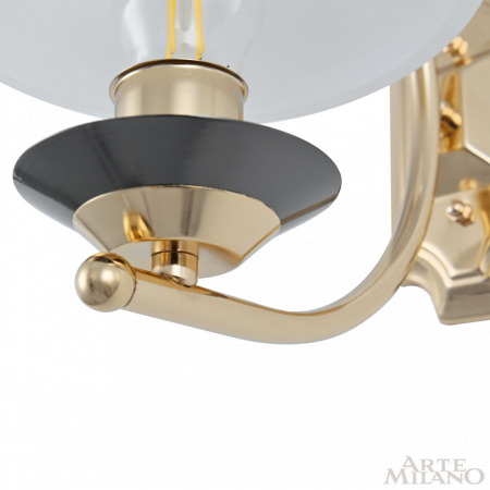 Arte Milano 301240/1W Bk/Gd