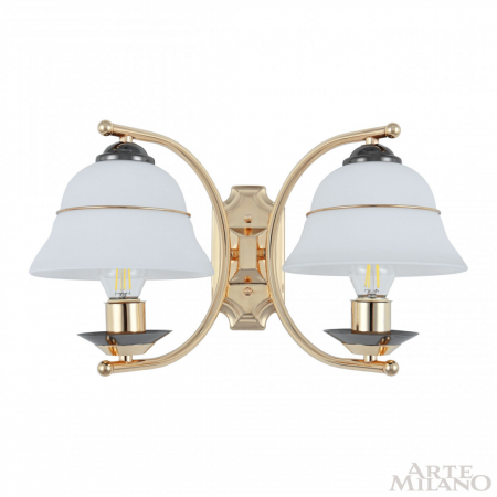 Arte Milano 301240/2W Bk/Gd