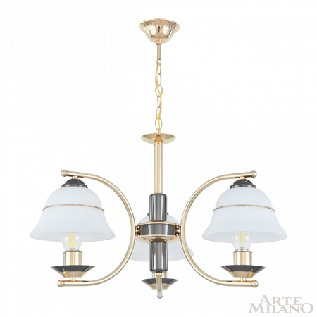 Arte Milano 301240/3 Bk/Gd