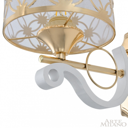 Arte Milano 303097/1W Wh/Gd