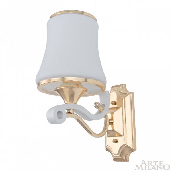 Бра Arte Milano Florentia-3987 303987/1W Wh/Gd