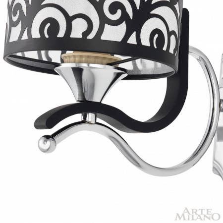 Arte Milano 304957/1W Bk/Ni