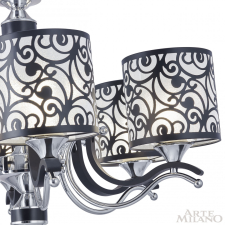 Arte Milano 304957/6 Bk/Ni