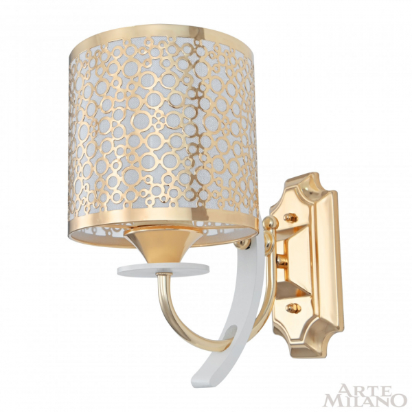 Бра Arte Milano Florentia-6067 306067/1W Wh/Gd