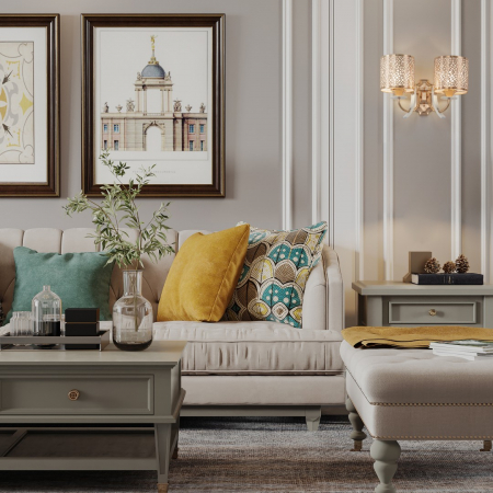 Arte Milano 306067/2W Wh/Gd