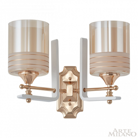 Arte Milano 306087/2W Wh/Gd