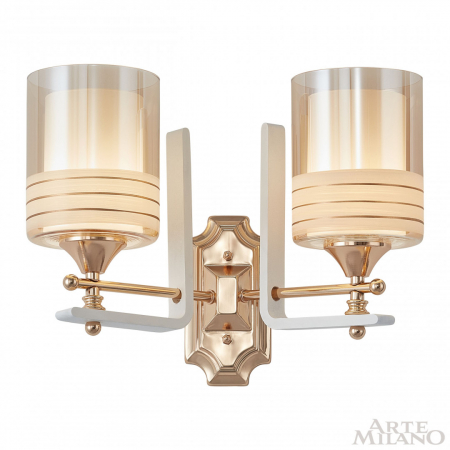 Arte Milano 306087/2W Wh/Gd