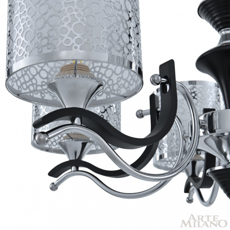 Arte Milano 306787/6 Bk/Ni