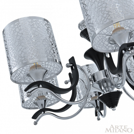 Arte Milano 306787/6 Bk/Ni