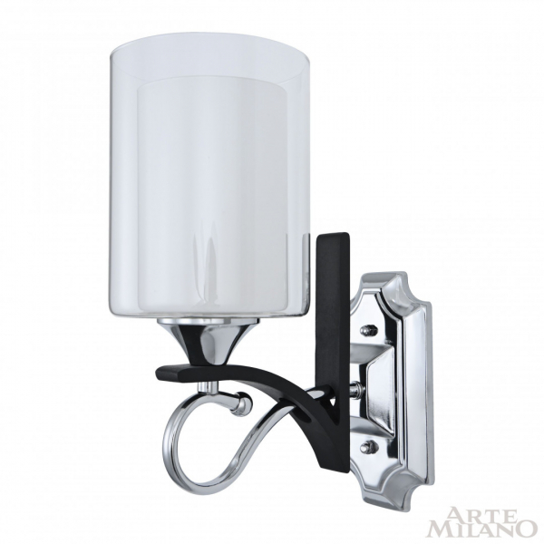 Бра Arte Milano Florentia-9167 309167/1W Bk/Ni