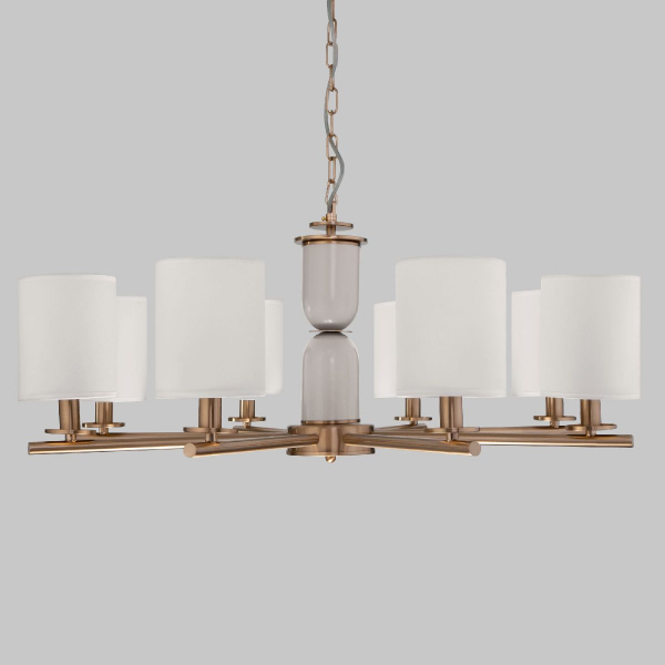 Подвесная люстра Eurosvet Caprera 60146/8 латунь Smart a063860