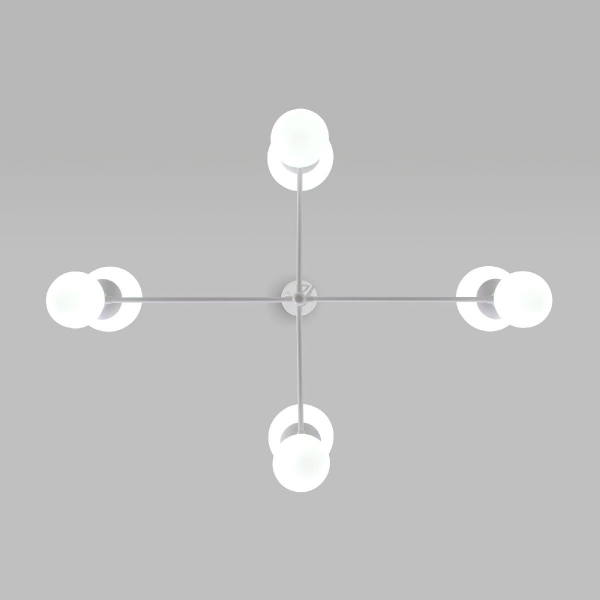 Подвесная люстра Eurosvet Bubble 30182/8 белый Smart a063210