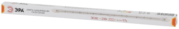 Лампа галогенная Эра R7S 2000W 3000K J333-2000W-R7s-230V Б0048498