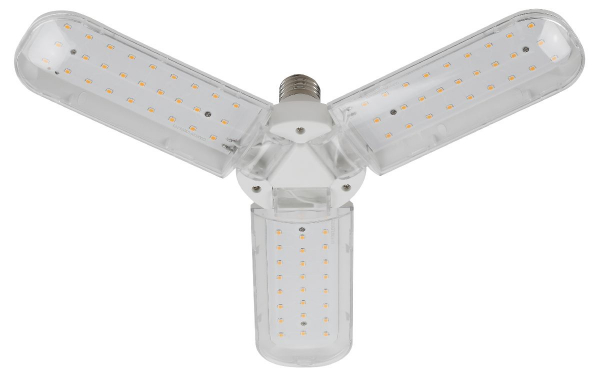 Фитолампа для растений светодиодная Эра E27 24W 3800K FITO-24W-Ra90-E27-FOLD Б0057285