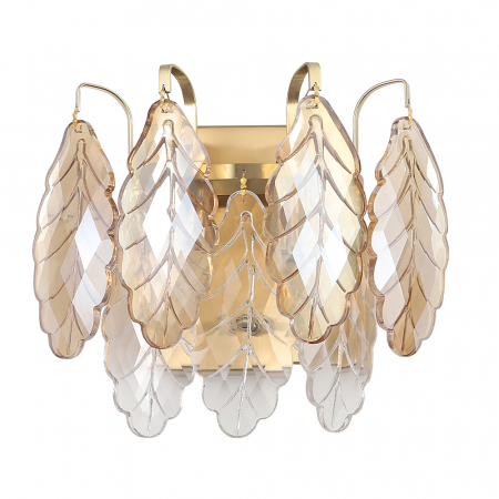 Crystal Lux TREVI AP2 BRASS