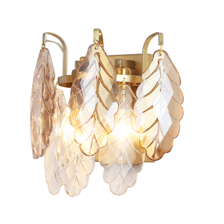 Crystal Lux TREVI AP2 BRASS