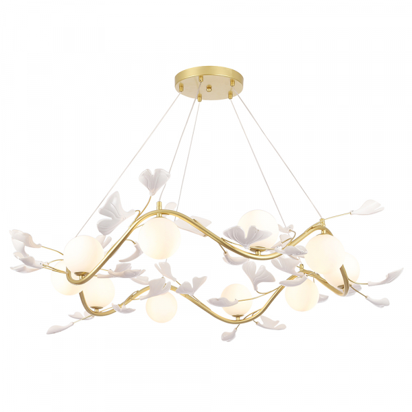 Подвесная люстра Crystal Lux COLIBRI SP10 GOLD