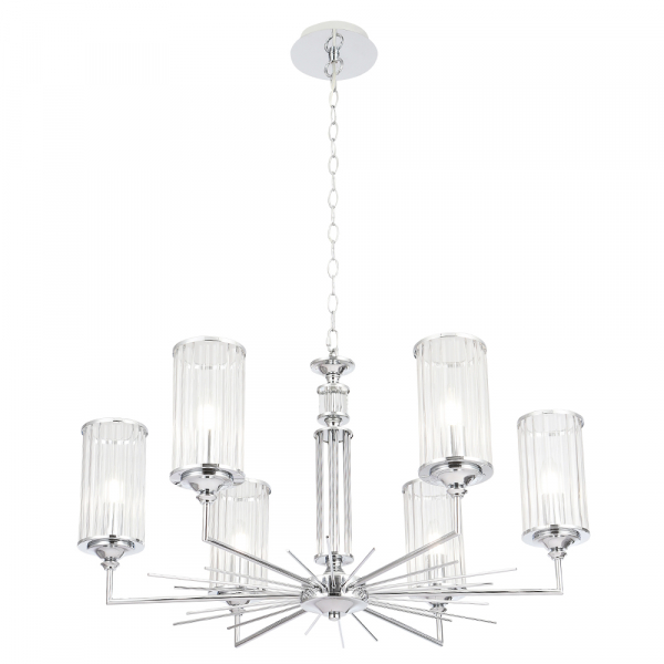 Подвесная люстра Crystal Lux GLORIA SP6 CHROME