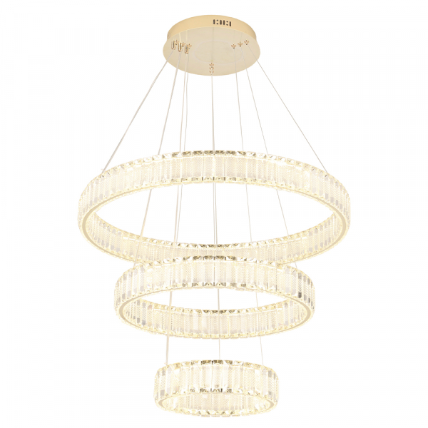 Подвесная люстра Crystal Lux MUSIKA SP150W LED GOLD