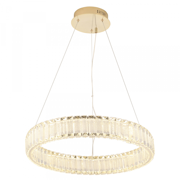 Подвесная люстра Crystal Lux MUSIKA SP50W LED GOLD