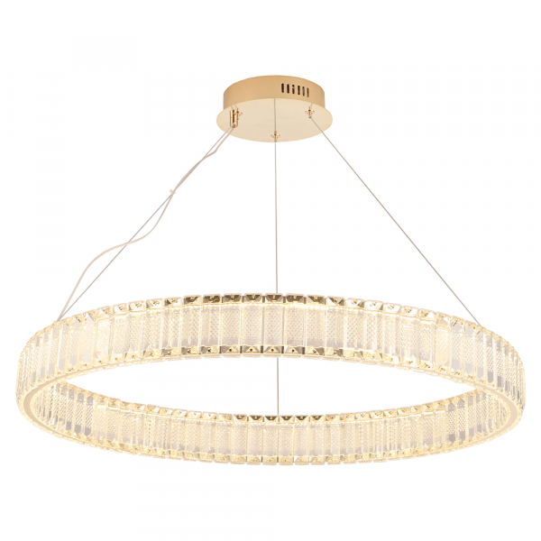 Подвесная люстра Crystal Lux MUSIKA SP70W LED GOLD