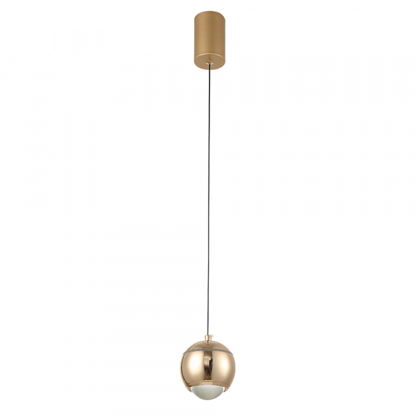 Подвесной светильник Crystal Lux CARO SP LED GOLD