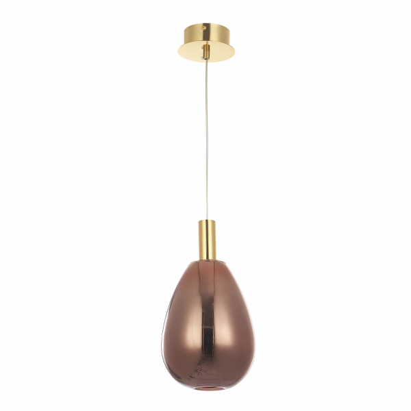 Подвесной светильник Crystal Lux GAUDI SP4W LED COPPER