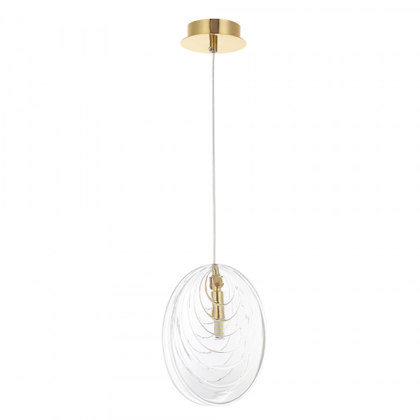 Подвесной светильник Crystal Lux MAR SP1 TRANSPARENTE