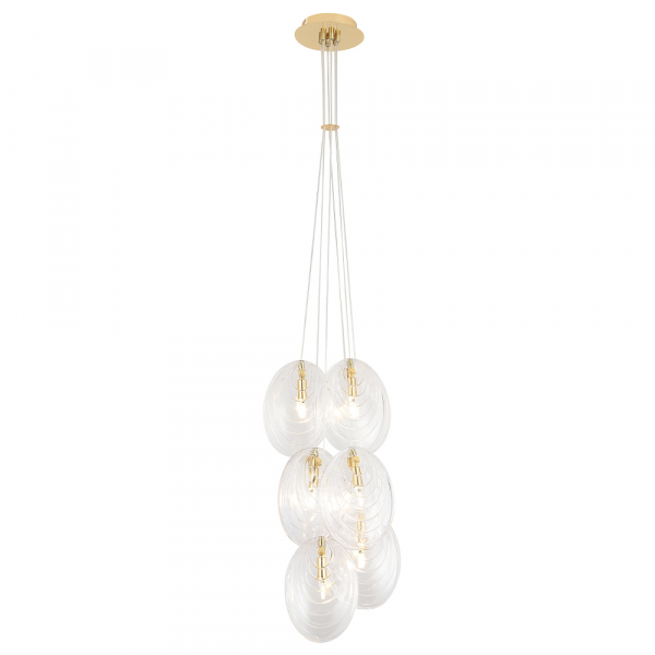 Подвесной светильник Crystal Lux MAR SP6 TRANSPARENTE