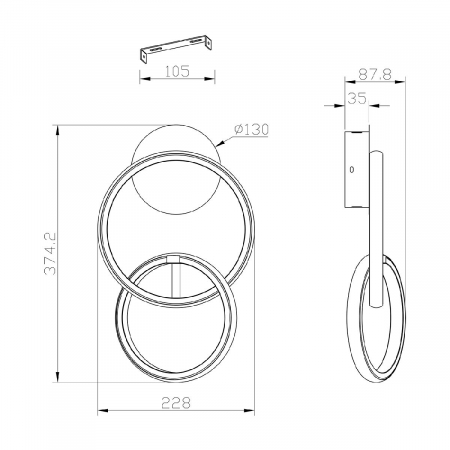 Escada 10230/SG LED White