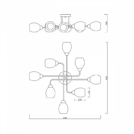 Escada 1132/8P Black
