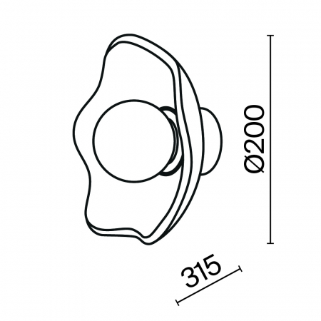 Maytoni MOD207WL-01BS