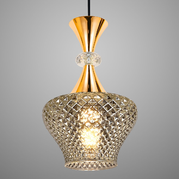 Подвесная люстра Reluce 09004-0.9-05 SMOKE