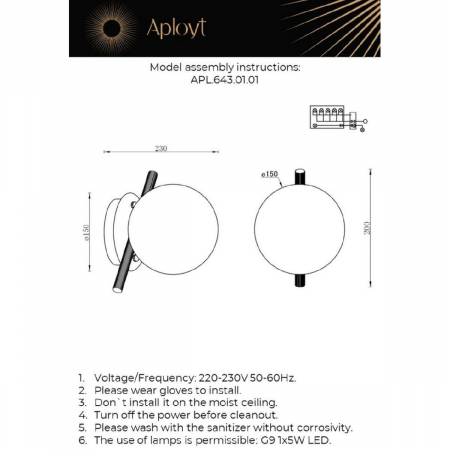 Aployt APL.643.01.01