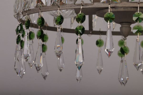 Подвесная люстра Abrasax L.7392-5GR (GREEN)